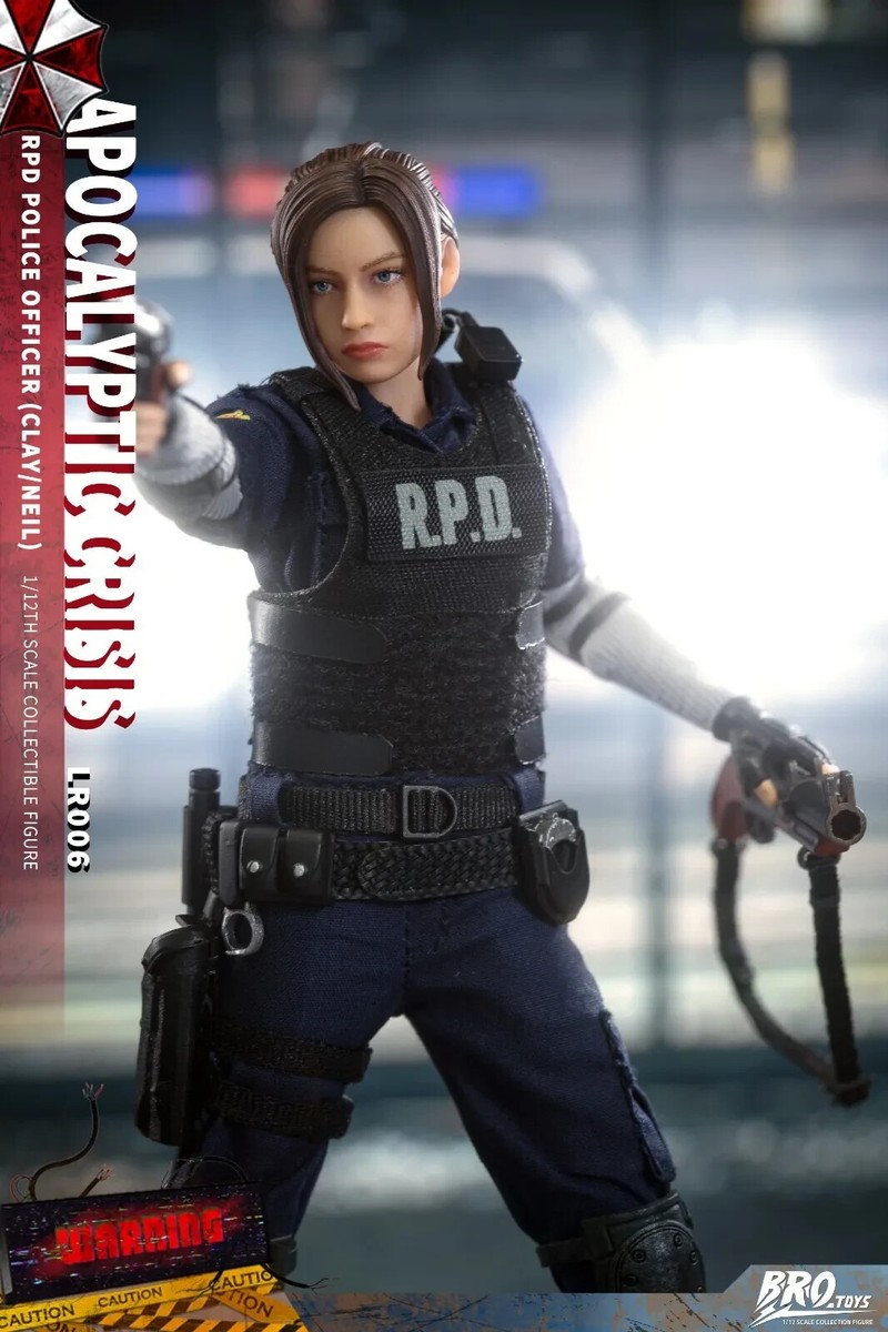 【時間指定不可】 RPD 1/12 LR006 BROTOYS instock Officer Double Claire & Jill ミリタリー