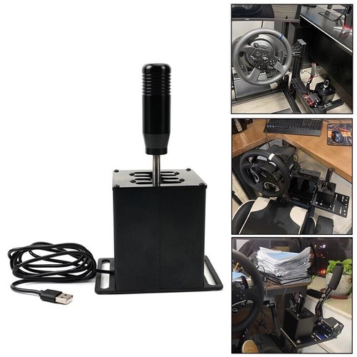 USB H Shifter 7+R For Thrustmaster Logitech G29 Steering Wheel SIM Racing Games - Picture 11 of 11