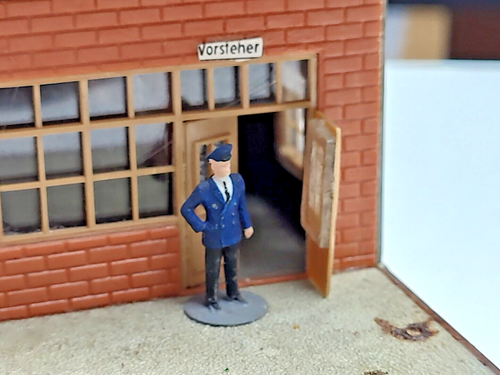 Güterbahnhof Zindelstein H0- 1:87 Faller 154/B Lagerhaus - Bild 8 von 12