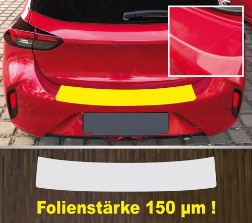 Ladekantenschutz Lackschutzfolie transparent für Opel Corsa F ab 2019  150 µm - Bild 1 von 1