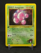 Erika's Exeggcute 1st Edition Gym Heroes 77/132 Pokemon Card