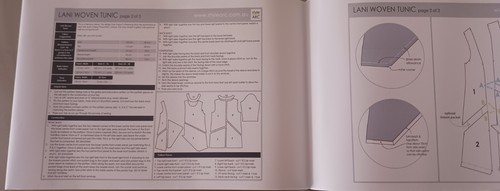 Style Arc Lani Woven Top Uncut Sewing Pattern Size 10 - Picture 3 of 3