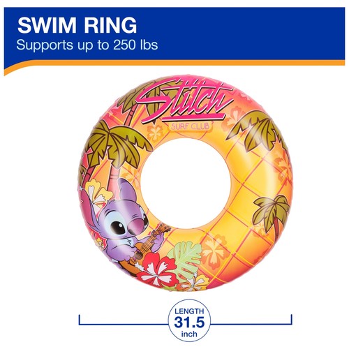 Swimways Stitch Swim Tube Pool Float Aufblasbarer Pool Schwimmer & Kinderpool Spielzeug... - Bild 6 von 9