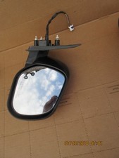 11 MITSUBISHI OUTLANDER SPORT Passenger Side Mirror E4 022588 OEM Red And Black