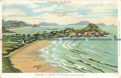 R644743 Arredores De Santos. Guaruja e Praia do Tombo. M. Pontes. Nova Serie em