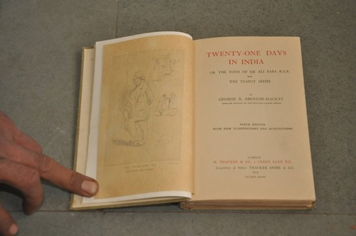 Vintage 'Twenty One Day In India ' G.r Aberigh mackay Litho Tour Book, - Picture 2 of 10