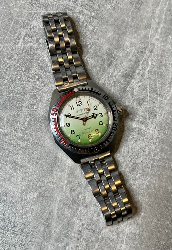 Vintage Taucheruhr "Wostok" Amphibian, antimagnetisch, Made in USSR, 80er Jahre. - Bild 11 von 15