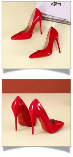 Scarpe da sposa donna tacco alto 12 cm decolte punta a spillo misura grande donna - Foto 24 di 32