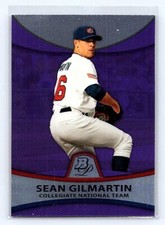 2010 Bowman Platinum #PP36 Sean Gilmartin Purple Refractor