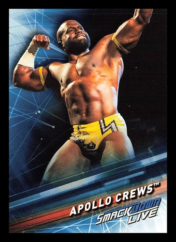 Apollo Crews #5 2019 Topps WWE SmackDown Live