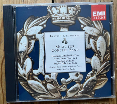 British Composers - Music For Concert Band EMI CD