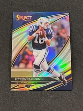 2019 Panini Select Football Peyton Manning Field Level Silver Prizm #291 - Colts