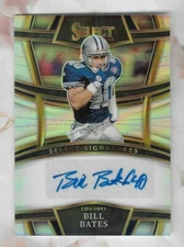BILL BATES 2022 PANINI SELECT SILVER SP INSERT AUTOGRAPH AUTO # SSP-BIB COWBOYS