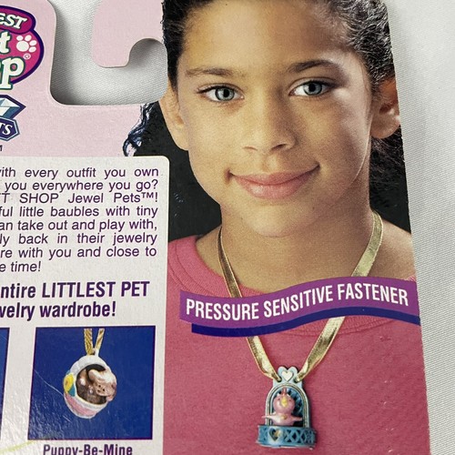 Vintage Littlest Pet Shop Be With Me Birdie Jewel Pets Necklace Kenner 1995 NOS - Picture 7 of 7