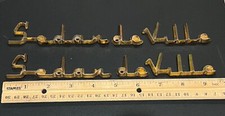 Cadillac Sedan Deville Emblems Vintage Edition Rear Fender PLEASE READ