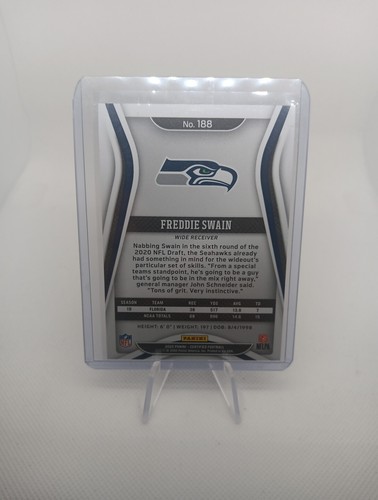 Freddie Swain Certified Blue /75 Rc Rookie Seattle Seahawks - Bild 6 von 6