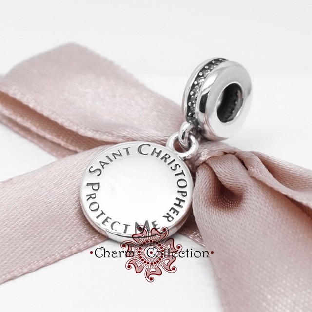 Genuine Pandora Guardian Of Travel Pendant Charm Saint Christopher 791715cz For - St Christopher Pendant Pandora Genuine Pandora Guardian Of Travel Pendant Charm Saint Christopher 791715cz For - St Christopher Pendant Pandora