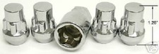 4 Pc LINCOLN MARK 8 LOCKING LUG NUTS CUSTOM 12x1.50 WHEEL LOCKS  # AP-20705