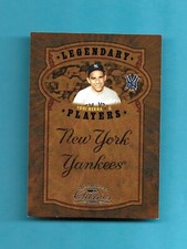 2005 Donruss Classics LEGENDARY PLAYERS LIMITED Card # 50 YOGI BERRA NY /800