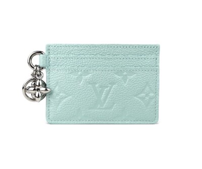 NEW Louis Vuitton LV Charms Card Holder Monogram Empreinte
