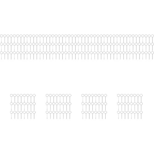 10 Pieces SIM-Kartenleser Handy-Extraktionsgerät SIM-Auswurfwerkzeug