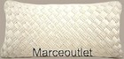 Hotel Collection Basketweave 12" x 24" Decorative Pillow White