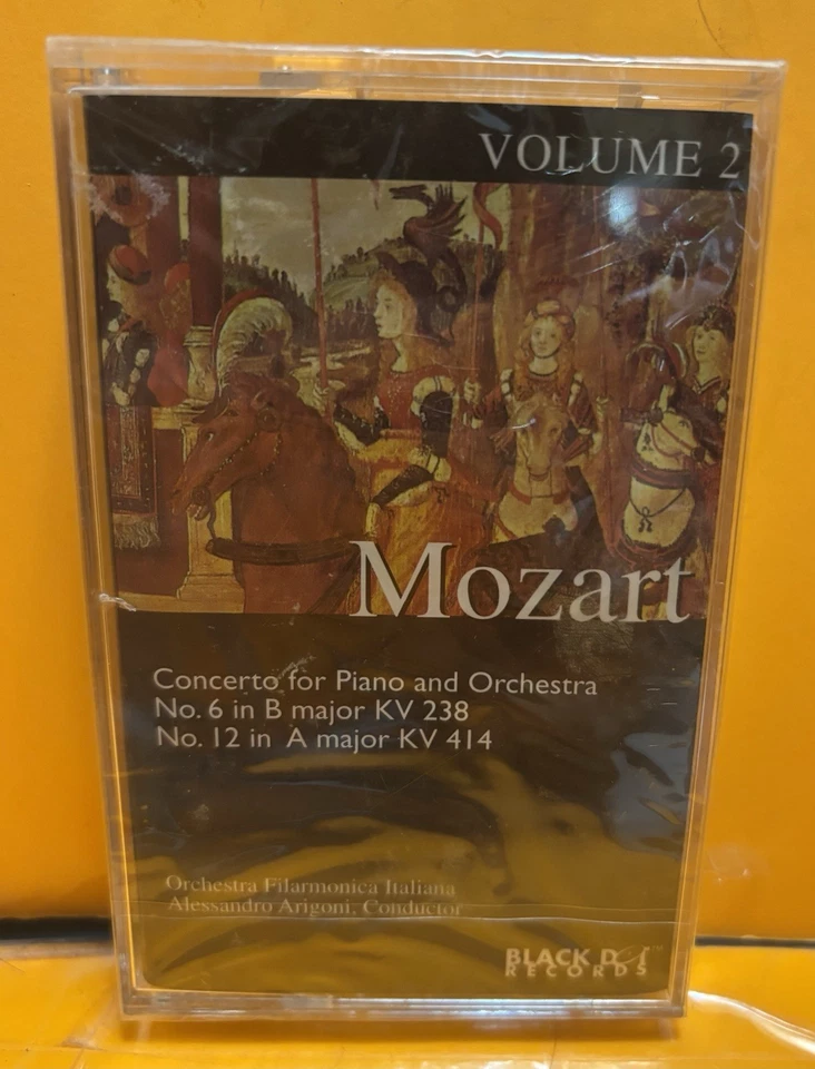 NEW Mozart Concerto for Piano, Italian Philharmonic Cassette Tape, Sealed Free S - Image 3 of 3