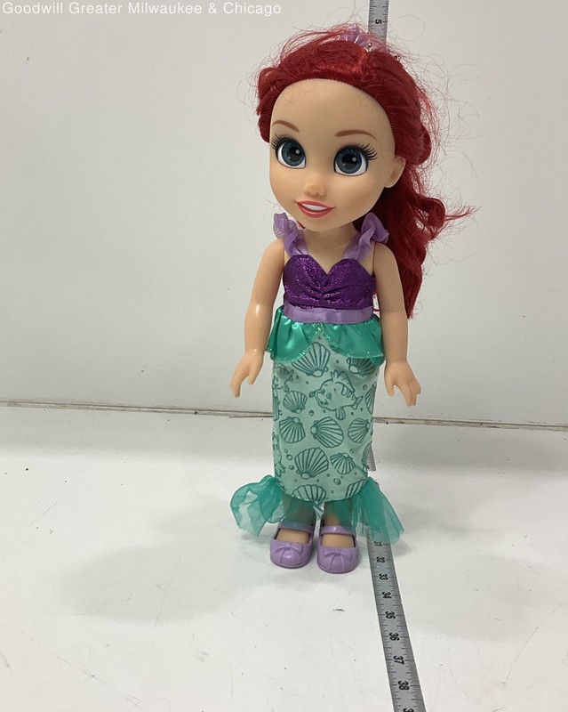 Jakks Pacific Kids Doll My Friend Ariel Disney Princess Red Hair Green