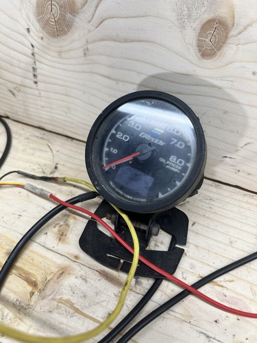 New Greddy Oil Pressure Gauge Volt Meter D/A Multi Color POD JDM Programmable - Foto 2 di 6