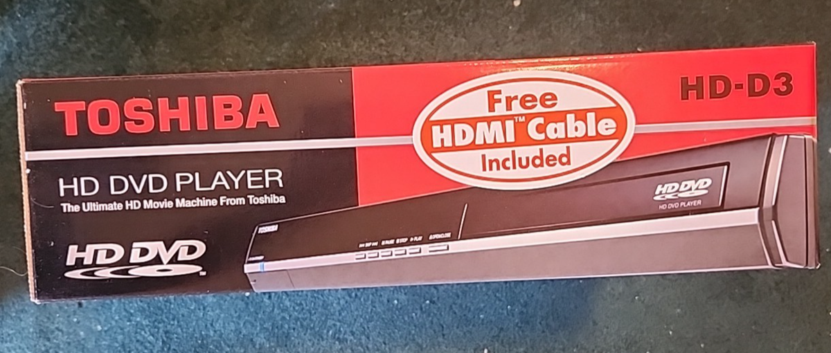 Toshiba HD-D3 HD-DVD Player for sale online | eBay