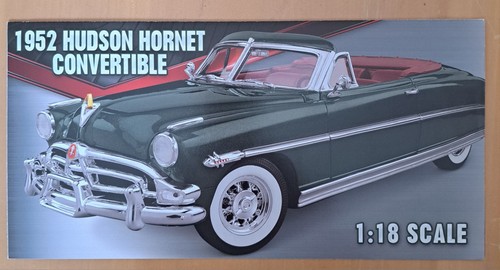 Danbury Mint Acme 1/18 Scale 1952 Hudson Hornet Convertible PAPER BROCHURE Green - Picture 1 of 8