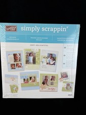 Stampin' Up Simply Scrappin' Just Delightful Scrapbook Kit New Sealed