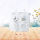  Schuhe Waschen Mesh-Tennisschuhe Schuhwaschsack Waschtasche Schuhwaschbeutel