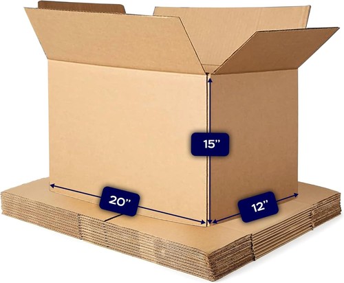 Sturdy Cardboard Moving Boxes – Durable Packing & Shipping Boxes, Small - Picture 78 of 112