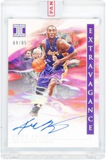 Kobe Bryant Los Angeles Lakers Signed 2019-20 Panini Impeccable #EA-KBR 4/5 Card