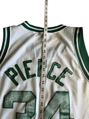Vintage Nike Paul Pierce Boston Celtics Swingman White Basketball Jersey Sz XL+2 - Picture 8 of 9