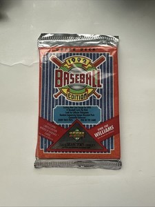 (6 packs!) 1992 Upper Deck Baseball Pack Factory Sealed Pack 15 Cards per pack
