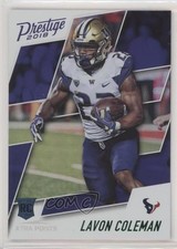 2018 Panini Prestige Rookie Xtra Points Green Lavon Coleman #216 Rookie RC