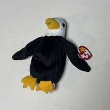 Baldy The Eagle, Style 4074 Vintage Ty Beanie Baby 1996