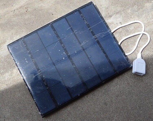 6 Volt 3.5W Outdoor Solar Panel 580mA Smart Power Supply Phone Battery Charger - Photo 2 sur 4