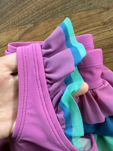 Hanna Andersson Sunblock Tulle Swim Tankini and Skort Skirt 130cm 8 years Girls - Picture 16 of 16