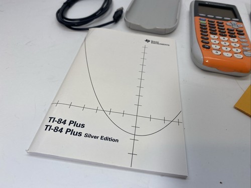 Texas Instruments TI-84 Silver Edition Plus Graphing Calculator Orange - Picture 7 of 15