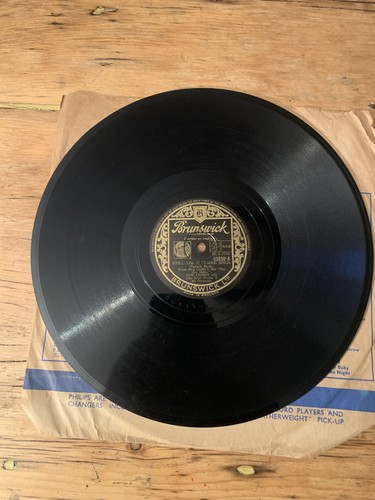 BING CROSBY Still the Bluebird sings/Apple for teacher Brunswick 78 plays nicely - Picture 2 of 2