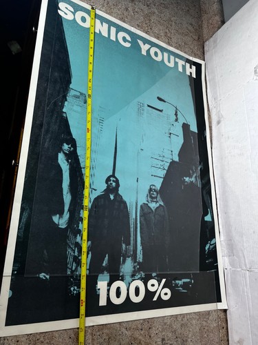 1990s Original Vintage Sonic Youth 100% Poster 36 x 24 - Picture 3 of 6