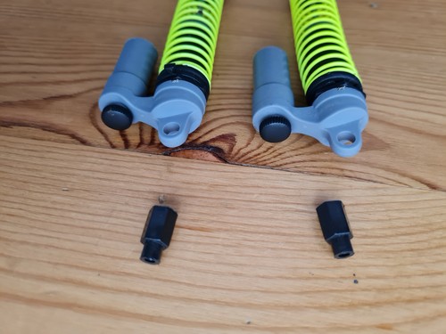 Thunder Tiger Ssk Monstertruck Stoßdämpfer unbenutzt x 2 Nitro Truck Fahrwerk  - Bild 7 von 8