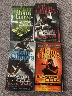 Lot 4 Tom Clancy David Michaels PB All Splinter Cell Series- Conviction End Game
