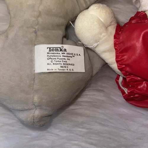 Vintage 1986 Tonka Pound Puppies Newborn Pet Carrier & Puppies - Picture 10 of 12