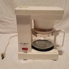 Mr Coffee Model VL-4 White 4 Cup Automatic Drip Coffee Maker / Brewer ~ Works