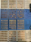 4 Lincoln Penny Coin Albums with 320 coins many UNC BU rare old from 1941 lot A1