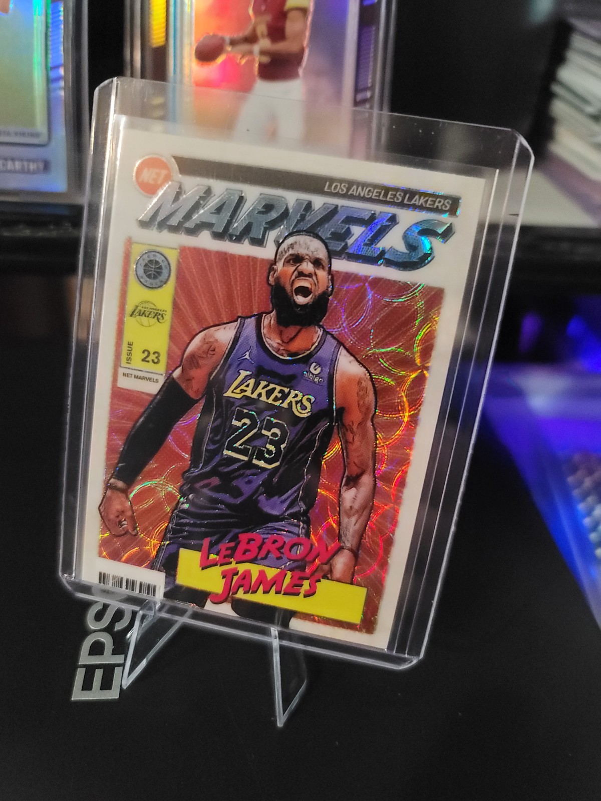 【408】 NBA カード LeBron James MARVELS 2024-25 Panini Donruss - Net Marvels LeBron James #13 Press